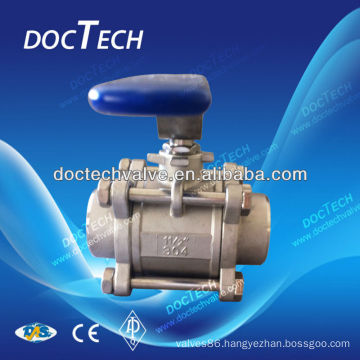 4 inch Stainless Steel 3-PC Ball Valve